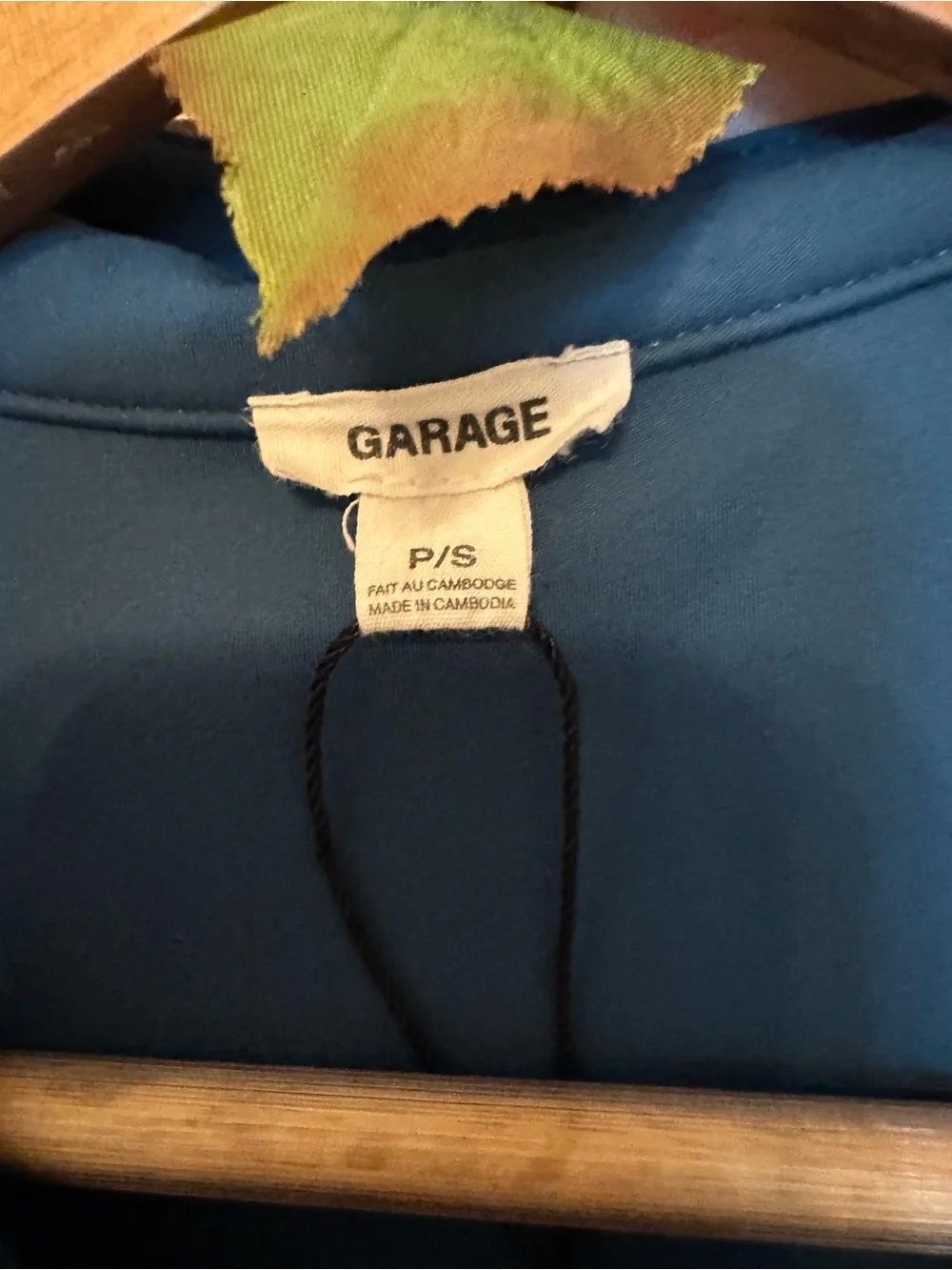 Garage Teal Polo Top with Snatch Booty StretchTerry™ Pants